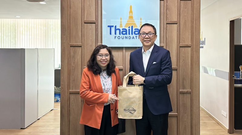 สถาบันฯ หารือความร่วมมือทางวิชาการร่วมกับ มูลนิธิไทย (Thailand Foundation)